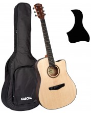 Ακουστική κιθάρα Cascha - Stage Series CGA200, μπεζ -1