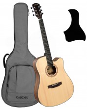 Ακουστική κιθάρα Cascha - Performer Series CGA300,μπεζ