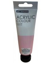 Ακρυλικό χρώμα  Art Ranger - Παστέλ ροζ, 75 ml -1