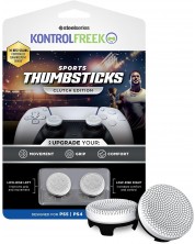 Αξεσουάρ KontrolFreek - Performance Sports Thumbsticks Clutch, άσπρο (PS4/PS5) -1