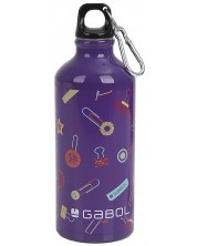 Μπουκάλι νερού αλουμινίου Gabol Diary - 600 ml -1