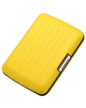 Πορτοφόλι από αλουμίνιο Ogon Stockholm - V2,κίτρινο -1