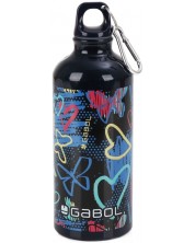 Μπουκάλι νερού αλουμινίου Gabol Tizas - 600 ml