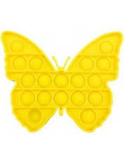 Αντιστρες παιχνίδι Poppit Fidget - Πεταλούδα, κίτρινι -1