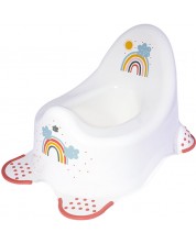 Ανατομικό παιδικό γιογιό Lorelli - Rainbow, White New -1