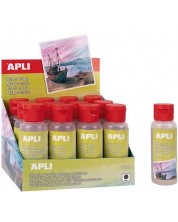 Κόλλα-βερνίκι  APLI – 80 ml, γυαλιστερό -1