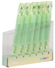 Μαρκαδόρος κειμένου διπλής όψης  APLI Candy Double Tip - Neon Green