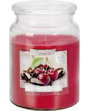 Αρωματικό κερί Bispol Premium - Chocolate  & Cherry, 500 g