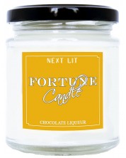 Αρωματικό κερί με γούρι  Next Lit Fortune Candle - Λικέρ σοκολάτας, στα αγγλικά