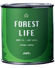 Αρωματικό κερί σόγιας Brut(e) - Forest Life, 200 g