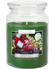 Αρωματικό κερί Bispol Premium - Winter Tree, 500 g -1