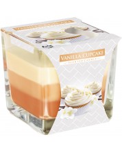 Αρωματικό κερί Bispol Aura - Vanilla Cupcake, 170 g
