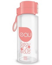 Μπουκάλι νερού  Ars Una - Απαλό ροζ, 650 ml