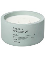 Αρωματικό κερί  Blomus Fraga - XL, Basil & Bergamot, Pine Gray -1
