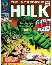 Εκτύπωση τέχνης Pyramid Marvel: The Hulk - Comic Cover -1