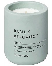 Αρωματικό κερί  Blomus Fraga - S, Basil & Bergamot, Pine Gray