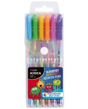 Στυλό τζελ με άρωμα Kidea - 6 χρώματα -1