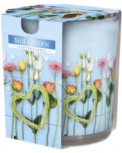 Αρωματικό κερί Bispol Aura - Blue Garden, 100 g -1