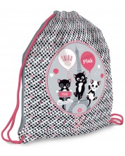 Αθλητική τσάντα Ars Una Think Pink - Μοτίβο κουκκίδες -1