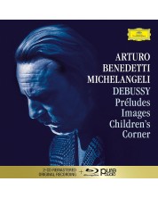 Arturo Benedetti Michelangeli - Debussy: Prludes I & II, Images I & II, Children's Corner (2 CD + Blu-Ray)	