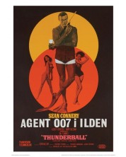 Εκτύπωση τέχνης Pyramid Movies: James Bond - Thunderball – Danish -1