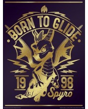 Εκτύπωση τέχνης Pyramid Games: Spyro - Gold Born To Glide -1