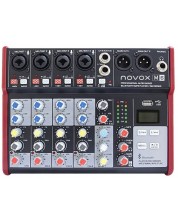 Μίκτης ήχου Novox - M6 MKII, μαύρο/κόκκινο -1