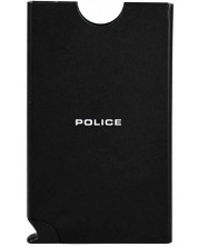  Αυτόματη επαγγελματική θήκη καρτών Police - Akron, μαύρο -1