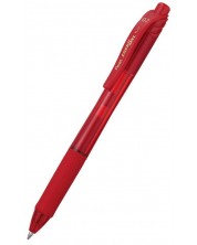 Αυτόματο στυλό ρόλερ Pentel Energel BL 107 - 0,7mm, κόκκινο