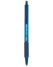 Αυτόματο στυλό BIC - Soft Feel, 1,0 mm, μπλε -1