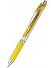 Αυτόματο στυλό ρόλερ Pentel Energel BL 77 - 0,7mm, κίτρινο