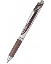 Αυτόματο στυλό ρόλερ Pentel Energel BL 77 - 0,7mm, κόκκινο-καφέ