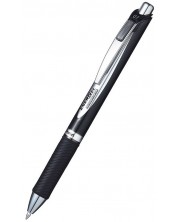 Αυτόματο στυλό ρόλερ Pentel Energel BLR 77 - 0,7 mm, μαύρο -1