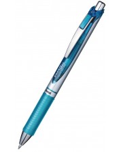 Αυτόματο στυλό ρόλερ Pentel Energel BL 77 - 0,7 mm, γαλάζιο