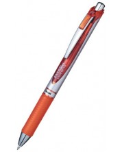 Αυτόματο στυλό ρόλερ Pentel Energel BL 107 - 0,7mm, πορτοκαλί -1