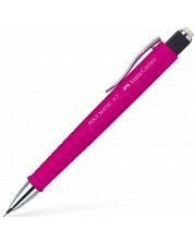 Αυτόματο μολύβι Faber-Castell Poly Matic - 0.7 mm,ροζ
