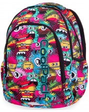 Σχολική τσάντα Cool Pack Prime - Wiggly Eyes Pink, με θερμική κασετίνα -1