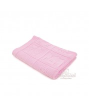 Παιδική πλεκτή κουβέρτα Baby Matex - Ροζ