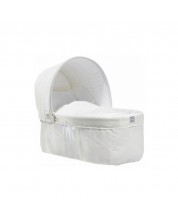 Καλάθι για νεογέννητο BabyDan - Angel Nest, λευκό -1