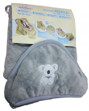Κουβέρτα για κάθισμα αυτοκινήτου Baby Matex - Koala, 95 x 95 cm, γκρί -1