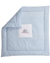 Κουβέρτα κούνιας BabyDan - Felix,μπλε -1