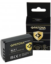 Μπαταρία Patona - Protect, εναλλακτική για  Olympus BLX-1 OM-1,μαύρο