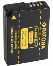 Μπαταρία Patona - εναλλακτική για  Panasonic DMW-BLD10,μαύρο -1