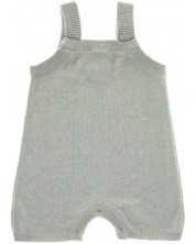 Βρεφική φόρμα Lassig - Cozy Knit Wear, 74-80 cm, 7-12 μηνών, γκρι -1