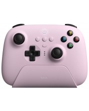 Ασύρματο χειριστήριο 8BitDo - Ultimate 2.4G, Hall Effect Edition, Pink (PC)