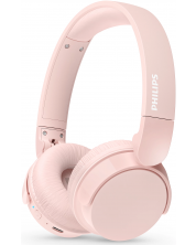 Ασύρματα ακουστικά Philips - TAH4209PK/00, Bluetooth, ροζ -1