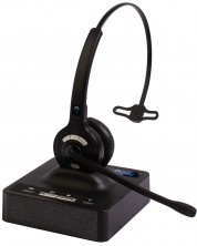 Ασύρματο ακουστικό με μικρόφωνο IPN - W980 Mono Dect, μαύρο