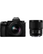 Φωτογραφική μηχανή Mirrorless Panasonic - Lumix S5 IIX + S 20-60mm, f/3.5-5.6 + S 50mm, f/1.8