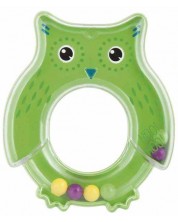 Κουδουνίστρα μωρού Canpol - Owl, πράσινο -1