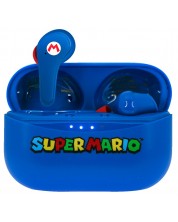 Παιδικά ακουστικά OTL Technologies - Super Mario, TWS, μπλε/κόκκινο -1
